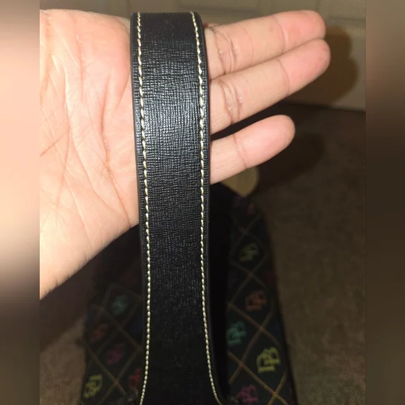 Dooney & Bourke Rainbow Canvas Shoulder Bag - Picture 13 of 14